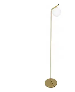 Lampy SmartLED Stojacia lampa 1xG9/40W/230V zlatá/biela 7899