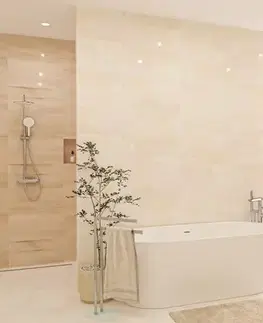 Kúpeľňové batérie Vaňová batéria Optima so sprchovacím setom chróm OPBVANBAT003 OPBVANBAT003