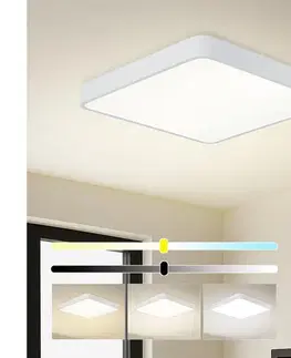 Svietidlá Brilagi - LED Stmievateľné svietidlo POOL SQUARE LED/48W/230V 3000-6000K 50x50 cm biela+DO BRI059