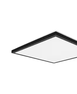 Svietidlá Top Light - LED Kúpeľ. stropné svietidlo ONYX LED/24W/230V IP44 38x38 cm čierna Onyx HL CCT