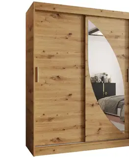 Šatníkové skrine Skriňa Milo 150 artisan