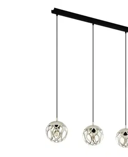 Svietidlá Eglo 99072 - Luster na lanku MIRTAZZA 3xE27/60W/230V 99072