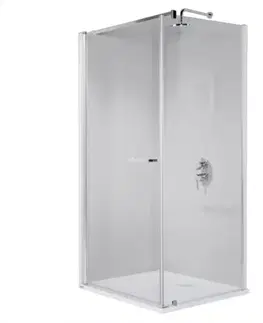 Sprchové kúty 90x90 Sprchový kút Prestige KNDJ/PRIII 90 Wo chróm