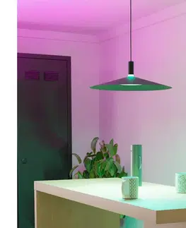 Svietidlá Eglo 902183 - LED RGBW stmievateľné závesné svietidlo na lanku CONOMAVILLA-Z LED/15,5W/230V čierne 902183
