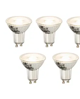 LED osvetlenie Sada 5 stmievateľných LED žiaroviek GU10 8W 660lm 3000K