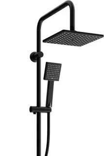 Sprchy a sprchové panely MEXEN/S - T45 čierna sprchový stĺp 798454593-70