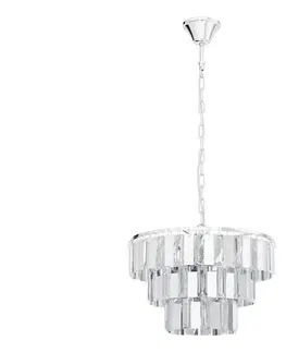 Svietidlá Eglo 99095 - Luster na reťazi ERSEKA 5xE14/40W/230V 99095