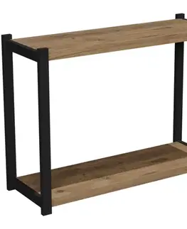 Moderné kancelárske stoly Konzolový stolík  Fd-Ctks-001 prírodná/čierna