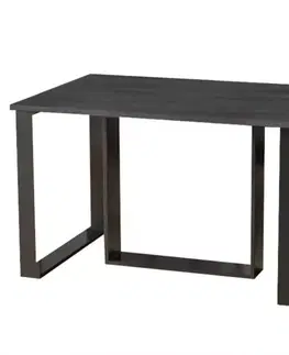 Jedálenské stoly Rozkladací stôl Borys 130/210x80cm betón tmavý