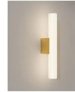 Svietidlá Light Prestige LED kúpeľňové osvetlenie na zrkadlo LINEA LED/8W/230V 3000/4000/6000K IP44 45 cm zlaté LP-0510/1W-45 GD