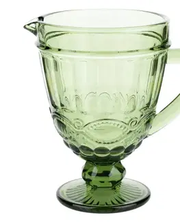 Džbány KONDELA Savoy džbán na vodu 1150 ml zelená