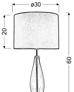 Stolové lampy Ružová kancelárska stolová lampa Marrone