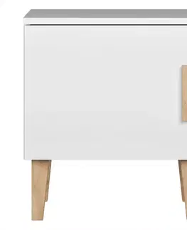 Všetky produkty Nočný stolík Kubi Biely