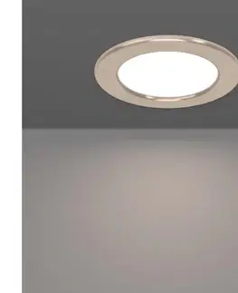 LED osvetlenie Eglo 901435-LED Stropné podhľadové svietidlo FUEVA-Z LED/5W/230V 12cm IP44 chróm 901435