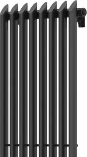 Radiátory do kúpeľne MEXEN - Atlanta vykurovací rebrík/radiátor 1200 x 405 mm, 646 W, čierny W211-1200-405-00-70
