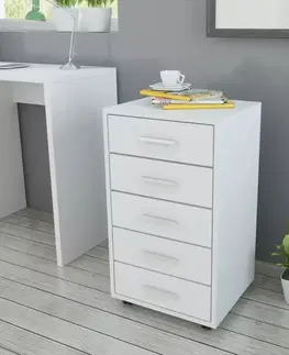 Kontajnery do pracovne Kancelársky kontajner DTD / MDF Dekorhome