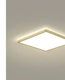 Svietidlá BRILAGI - LED kúpeľňové svietidlo ULTRA SLIM LED/24W/230V 42x42 cm zlaté IP54 BRI584