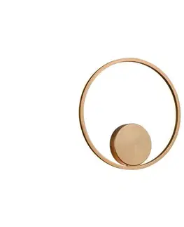 Svietidlá Redo 01-1701 - LED Nástenné svietidlo ORBIT LED/28W/230V bronz 01-1701