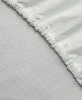 Plachty Kvalitex Bavlnené prestieradlo s gumou COOL EFECT, 180 x 200 cm