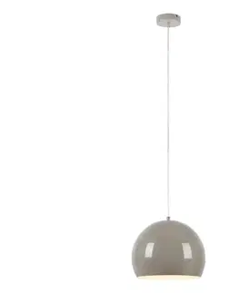 Svietidlá Markslöjd 108986 - Závesné svietidlo POP 1xE27/40W/230V, priemer 28 cm, šedé 108986