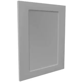 Kuchynské skrinky Čelo skrinky Luxeo F15-D60ZS-AX rám grey