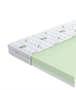 Matrace FDM Penový matrac LUIGI Aloevera | 80 x 180 cm