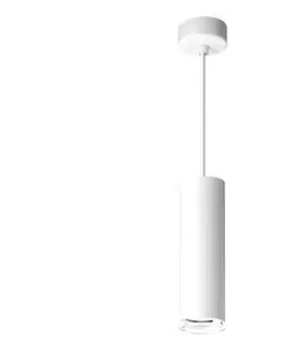 Svietidlá  Kúpeľňový luster na lanku TURYN 1xGU10/10W/230V IP44 biela 324832