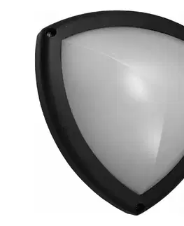 LED osvetlenie  Vonkajšie nástenné LED svietidlo ONIX, 7W, 230V, IP54, čierne SKU003150