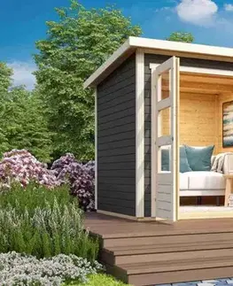 Drevené Drevený záhradný domček STOCKACH 2 Lanitplast