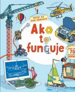 Leporelá, krabičky, puzzle knihy Ako to funguje – Pozri sa pod obrázok