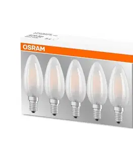 LED osvetlenie SADA 5x LED Žiarovka VINTAGE E14/4W/230V 2700K - Osram 4058075090682