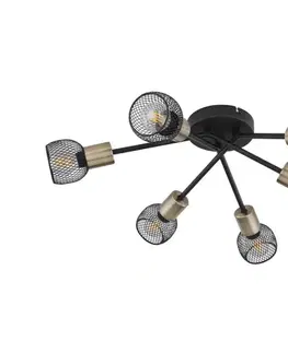 Svietidlá Globo 54028-6S - Prisadený luster FIASTRA 6xE14/40W/230V 54028-6S