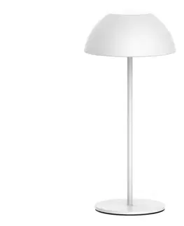 Lampy  LED Stmievateľná stolná lampa TANZANIA LED/1,8W/5V USB 1800 mAh IP44 biela 329936