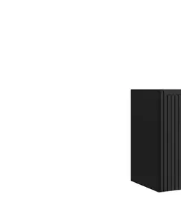 Skrinky do kúpeľne ArtCom Závesná skrinka do kúpeľne NOVA Black 81-30-1D | 30 cm
