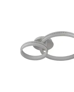 Svietidlá  LED Stmievateľný prisadený luster LED/110W/230V 3000-6500K + diaľkové ovládanie J3355/W