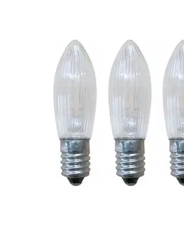 Žiarovky Markslöjd 8263 - SADA 3x Priemyselná vianočná žiarovka TOPPLAMPA E10/3W/34V 8263