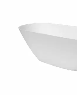 Vane Voľne stojaca vaňa SAT Project 160x70 cm liaty mramor ľavá aj pravá SATVSPRO1600 SATVSPRO1600