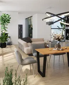 Jedálenské stoly JULIUS jedálenský stôl 185x90, dub Artisan
