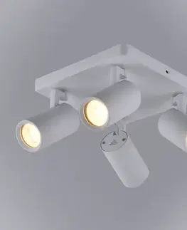 Moderné lampy do obývačky Luster Grey biely VO2108 PL4