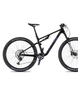 Bicykle Celoodpružený bicykel 4EVER Sonnic Team 29" - model 2026 shiny black/hologram - M (17", 165-175 cm)