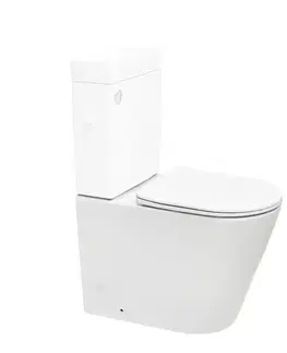 Záchody WC kombi, iba misa SAT Brevis vario odpad SATBRE34M SATBRE34M
