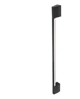 LED osvetlenie Rabalux 77053 - LED vonkajšie nástenné svietidlo ZILINA LED/8W/230V IP54 90 cm čierne 77053