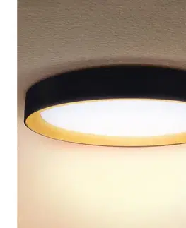 Svietidlá BRILAGI-LED Stmievateľné svietidlo LARIOS LED/48W/230V 3000-6500K ø 39 cm čierna+DO WO800-OEM15