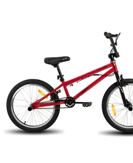 Bicykle BMX bicykel Hiland Redeem 20" • 12,82 kg červená