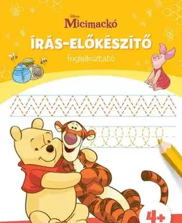 Príprava do školy, pracovné zošity Írás-előkészítő - Disney Suli matricás foglalkoztató