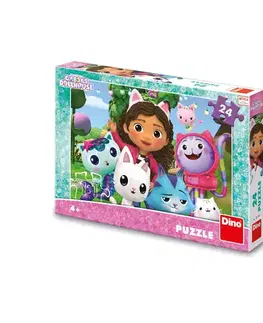 Do 49 dielikov Dino Toys Puzzle Gabi na záhrade 24 Dino