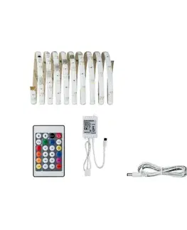 LED osvětlení Paulmann 70696 - LED RGBW/8W Stmievateľný pásik DIGITAL 3m 230V + DO 70696