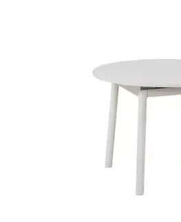 Jedálenské stoly Extendable Dining Table Oliver - White