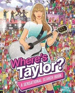 Nalepovačky, vystrihovačky, skladačky Where’s Taylor? - Paul Moran