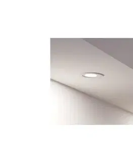 Svietidlá Eglo 902247 - LED kúpeľňové podhľadové bodové svietidlo BARRANCO 1xGU10/4,5W/230V IP44 biela 902247